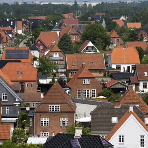 Villakvarter i Fredericia